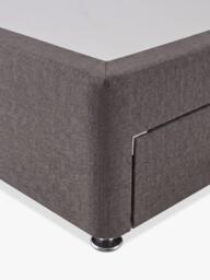 Silentnight Non-Sprung Upholstered 4 Drawer Divan Base, Super King Size - thumbnail 4