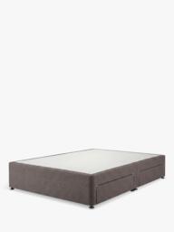 Silentnight Non-Sprung Upholstered 4 Drawer Divan Base, Super King Size - thumbnail 1