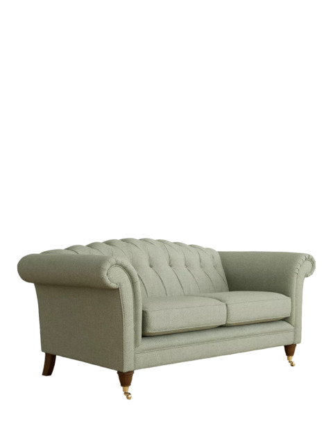 Laura Ashley Gloucester Medium 2 Seater Sofa, Teak Leg - image 1