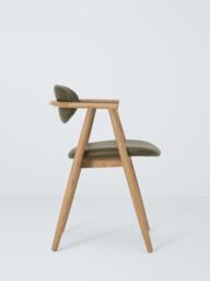 John Lewis Ida Frame Dining Chair Oak/Olive - thumbnail 5