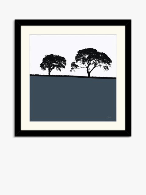 John Lewis Jacky Al-Samarraie 'Carlisle' Framed Print, 54.5 x 54.5cm, Navy - image 1