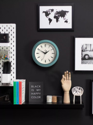 Jones Clocks Ketchup Small Analogue Wall Clock, 24.5cm - thumbnail 4