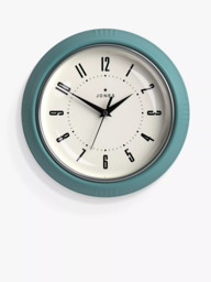 Jones Clocks Ketchup Small Analogue Wall Clock, 24.5cm - thumbnail 1