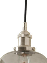 Pacific Clio Long Glass Shade Pendant Ceiling Light - thumbnail 4