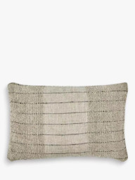 nkuku Mayla Rectangular Cushion Cover, Natural - thumbnail 1