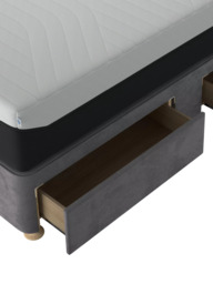 TEMPUR® Suffolk Continental 4 Drawer Divan Base, Double - thumbnail 5