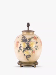 Jenny Worrall Classic Rose Glass Lamp Base, Large, Natural, H41.5cm - thumbnail 2