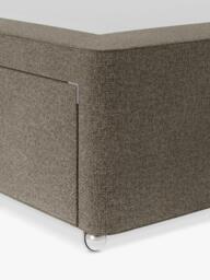 Hypnos Pocket Sprung Upholstered 4 Drawer Divan Base, Super King Size - thumbnail 3