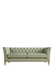 Laura Ashley Chatsworth Large 3 Seater Sofa, Oak Leg - thumbnail 3
