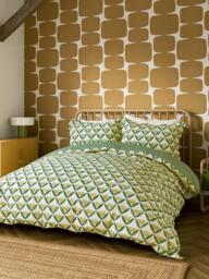 Scion Tulip Duvet Cover Set, Lemon - thumbnail 1