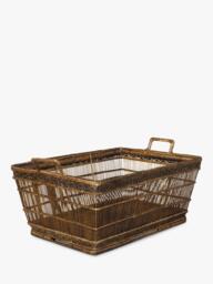 OKA Mandalay Rattan Basket, Brown - thumbnail 3