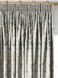 William Morris At Home Strawberry Thief Made to Measure Curtains or Roman Blind, Ochre - thumbnail 2