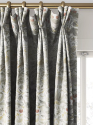 William Morris At Home Strawberry Thief Made to Measure Curtains or Roman Blind, Ochre - thumbnail 6