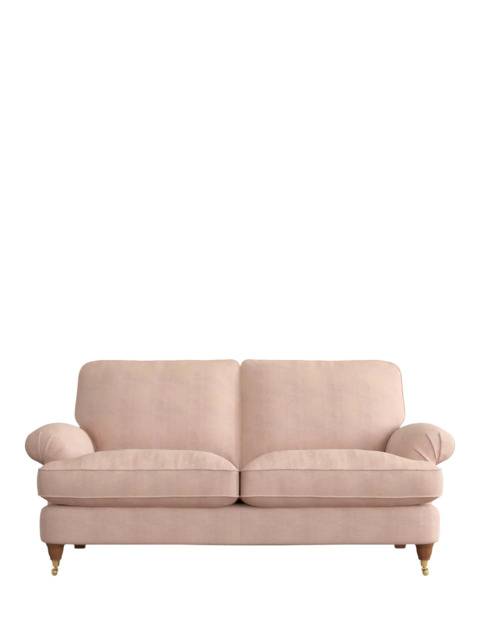 Laura Ashley Beaumaris Medium 2 Seater Sofa, Teak Leg