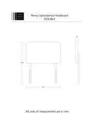 John Lewis Penny Upholstered Headboard, Double - thumbnail 4