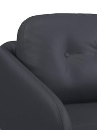 John Lewis Arlo Leather Armchair, Dark Leg - thumbnail 6