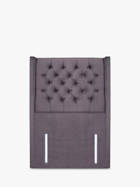 John Lewis Margot Winged Full Depth Upholstered Headboard, Single - image 1