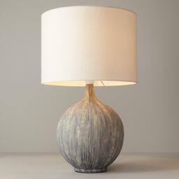 John Lewis Ebony Ceramic Table Lamp - thumbnail 5