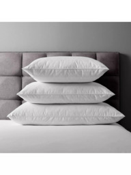 John Lewis Natural Collection Goose Feather & Down Kingsize Pillow, Medium - thumbnail 4