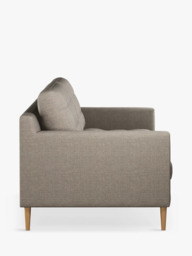 John Lewis Draper II Large 3 Seater Sofa, Light Leg - thumbnail 4