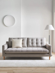 John Lewis Draper II Large 3 Seater Sofa, Light Leg - thumbnail 3