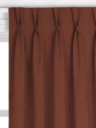 John Lewis Arlo Made to Measure Curtains, Burnt Orange - thumbnail 4