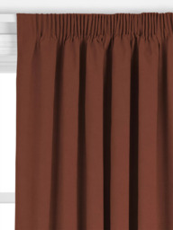 John Lewis Arlo Made to Measure Curtains, Burnt Orange - thumbnail 2