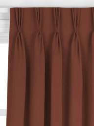 John Lewis Arlo Made to Measure Curtains, Burnt Orange - thumbnail 6