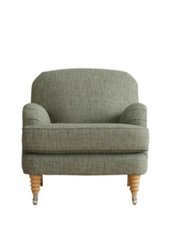 Laura Ashley Lynden Armchair, Oak Leg - thumbnail 4