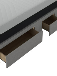 TEMPUR® Suffolk Continental 4 Drawer Divan Base, Double - thumbnail 5