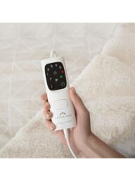 Dreamland Nap Time Sherpa Electric Blanket, Beige - thumbnail 5