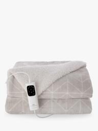 Dreamland Nap Time Sherpa Electric Blanket, Beige - thumbnail 6