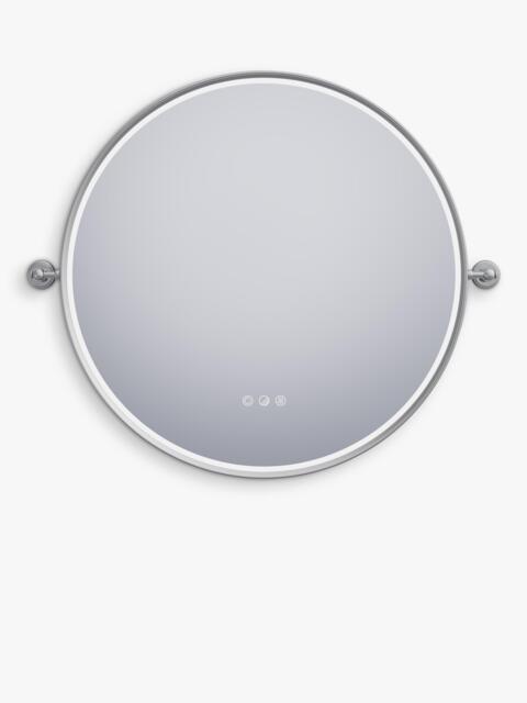 John Lewis Haworth Touch Control Illuminated Circular Bathroom Mirror - image 1