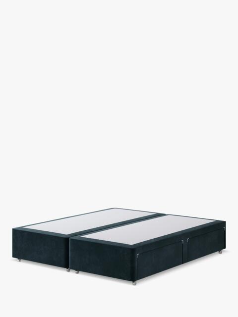 Hypnos Pocket Sprung Upholstered 4 Drawer Divan Base, Super King Size - image 1