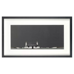 John Lewis Ron Lawson 'Tiree Cottage' Framed Print, 30 x 51.7cm - thumbnail 1