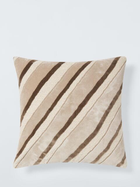 John Lewis Oblique Stripe Cushion - image 1