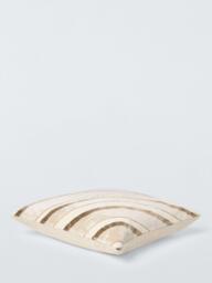 John Lewis Oblique Stripe Cushion - thumbnail 3