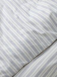 John lewis Ottawa Pure Brushed Cotton Stripe Bedding, Blue - thumbnail 4