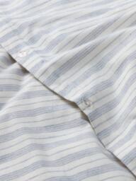John lewis Ottawa Pure Brushed Cotton Stripe Bedding, Blue - thumbnail 5