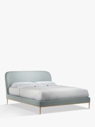 John Lewis Show-Wood Upholstered Bed Frame, King Size