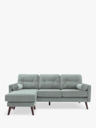 G Plan Vintage The Sixty Five LHF Large 3 Seater Chaise End Sofa
