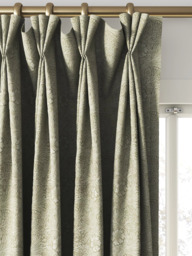 William Morris At Home Marigold Velvet Made to Measure Curtains or Roman Blind, Jute - thumbnail 6