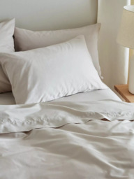 Bedfolk Luxe Cotton Deep Fitted Sheets - thumbnail 3