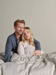 Bedfolk Luxe Cotton Deep Fitted Sheets - thumbnail 4