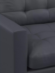 John Lewis Draper II RHF Chaise Leather Sofa, Light Leg - thumbnail 6