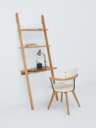 John Lewis Leaning Desk, FSC Certified (Oak Veneer/Solids), Natural - thumbnail 5