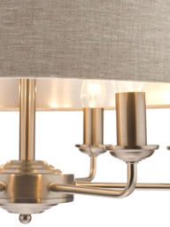 Laura Ashley Sorrento 6 Arm Ceiling Light - thumbnail 5