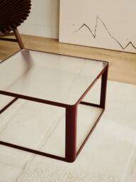 The Conran Shop Aspect 60cm Coffee Table, Burgundy - thumbnail 5