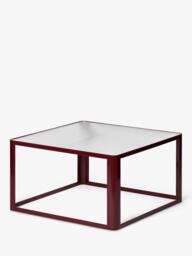 The Conran Shop Aspect 60cm Coffee Table, Burgundy