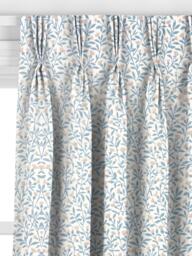 John Lewis Eloise Cotton Made to Measure Curtains or Roman Blind, Ice Blue - thumbnail 6